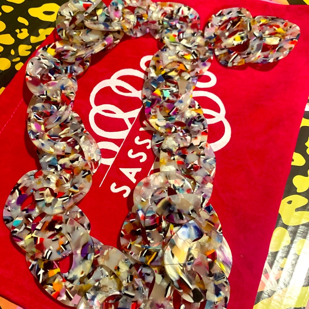 SJ confetti Zaria mini plus dangles